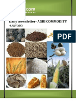 Daily Newsletter-AGRI COMMODITY: 4 JULY 2013