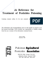 Quick guide emergency treatment pesticide poisoning