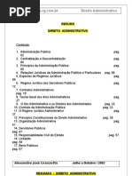 Resumo Direito Administrativo