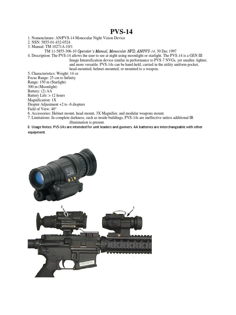 AN PVS-14