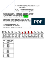 Calculo de Cisterna