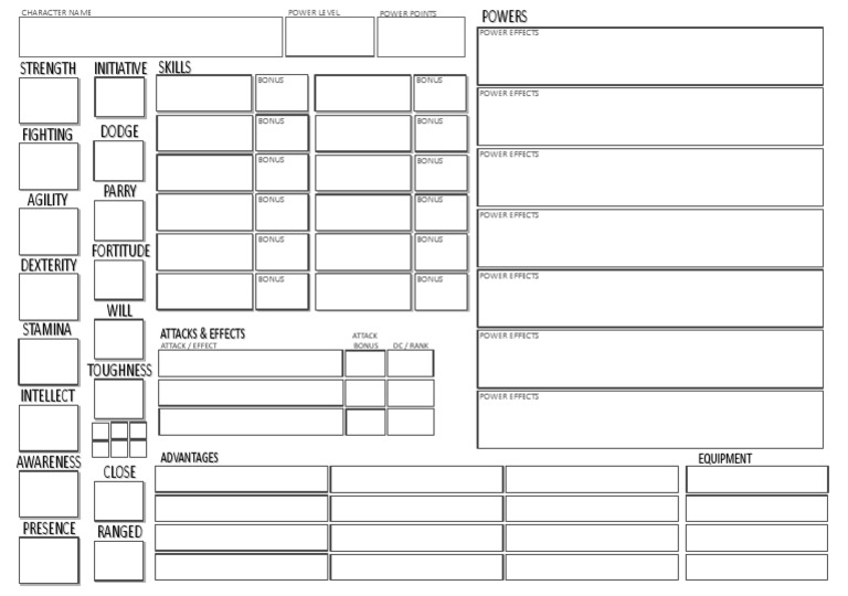NPC Card Sheet PDF