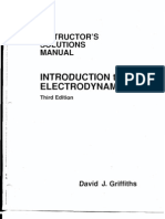 Introduction to Electrodynamics (Solutions Manual) - Griffiths