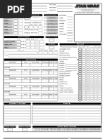 Star Wars d20 Saga Edition Character Sheet