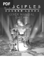 Disciples Sacred Lands User Manual Gold Edition