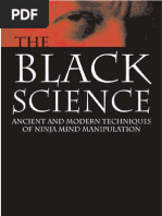  Black Science Ancient and Modern Techniques of Ninja Mind Manipulation Free Sample