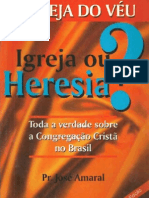 Igreja Do Veu - Igeja Ou Heresia - José Marques Do Amaral