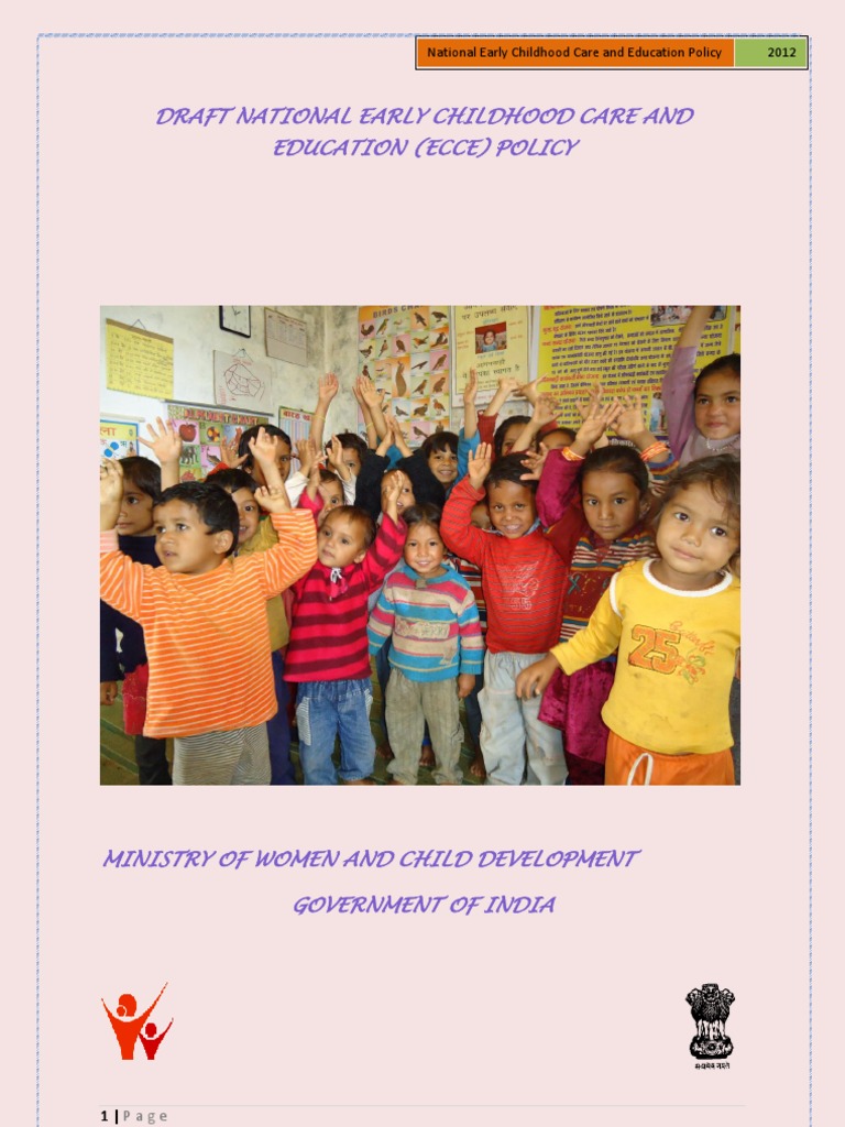 National ECCE Policy Draft 2012 | PDF | Early Childhood Education ...