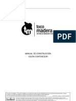 Cajón contenedor. Proyecto Tocomadera