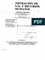 Administracion de Personal y Recursos Humanos