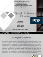 Ejemplo de Software Educativo