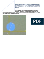 Lesson 6 (Mho Type and Reactance Type Distance Relay)