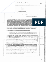 A Aprendizagem: O Adquirido e o Aprendido de Olivier Reboul