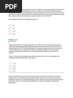 Heat and Mass Transfer Quiz