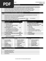 report checklist scoring guide