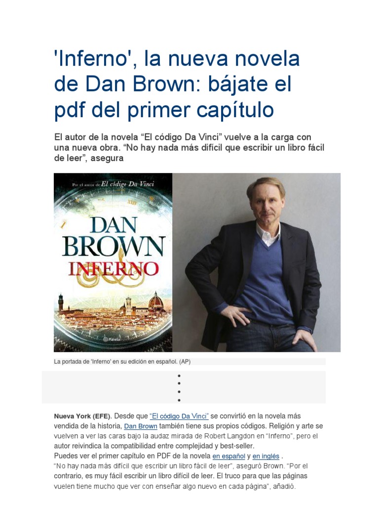 Inferno | PDF | Dan Brown, image size:768x1024