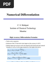 Numerical Differentiation