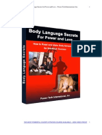 Body Language Secrets for Power and Love