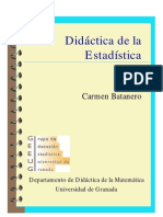 Didáctica de la Estadística - Carmen Batanero