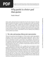 Why Parité Is A Better Goal Than Quotas: Nadia Urbinati