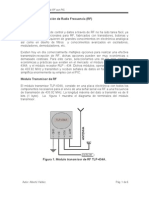 Modulos Radio Frecuencia de 