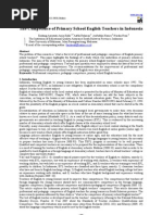 Download The Competence of Primary School English Teachers in Indonesia by Endang Asriyanti Amin Sikki SN151781872 doc pdf