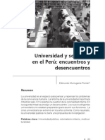 Universidad y Sociedad en El Peru