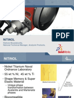 Nitinol: Kishore Boyalakuntla, National Technical Manager, Analysis Products