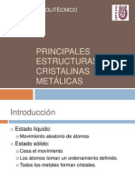 38439465 Principales Estructuras Cristalinas Metalicas