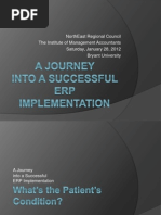 A Successful ERP Implementation Journey