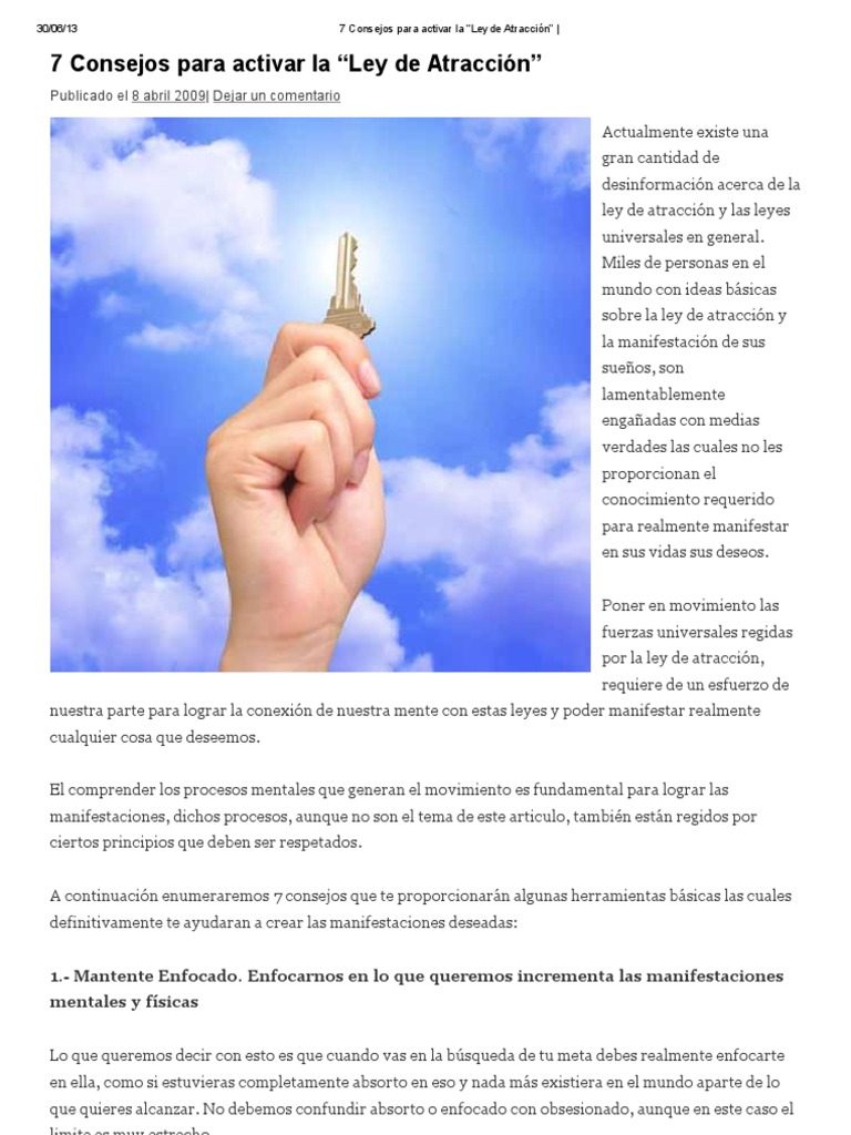Ley De Atracción Para Aprobar Un Examen