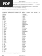 Ejemplo de Palabras Graves