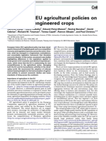 Paradoxical EU Agricultural Policies On Genetically Engineered Crops