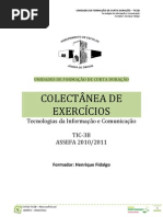 Exercicios Excel