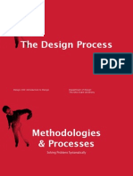 The Design Process: Design 200: Introduction To Design Department of Design The Ohio State University