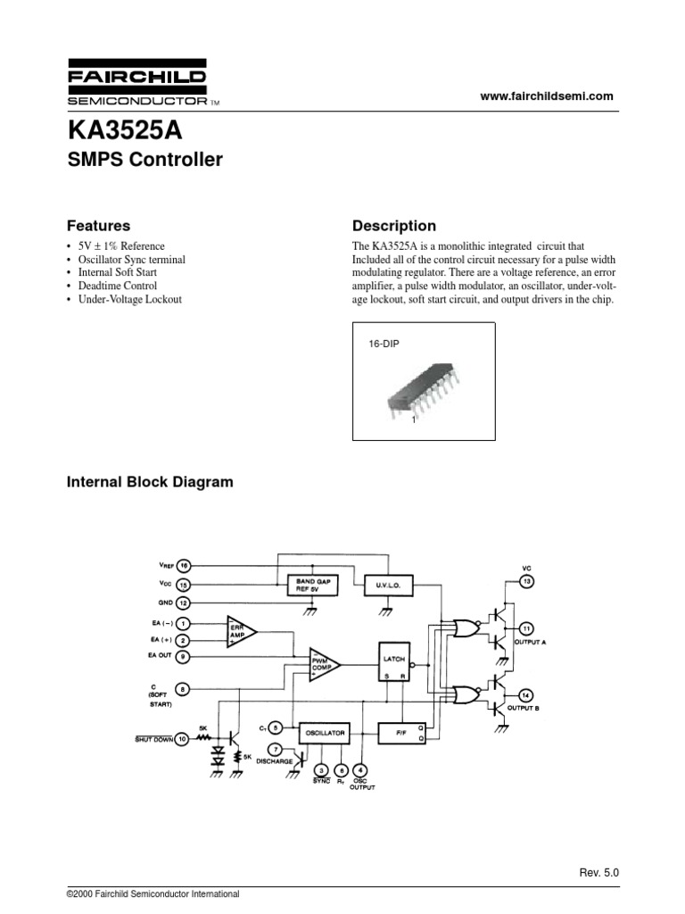 KA3525A | Amplifier | Electronic Circuits