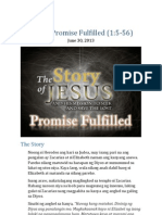 Part 1 - Promise Fulfilled (Luke 1:5-56)