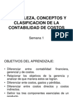 Naturaleza, Conceptos y Clasificacion de La Contabilidad