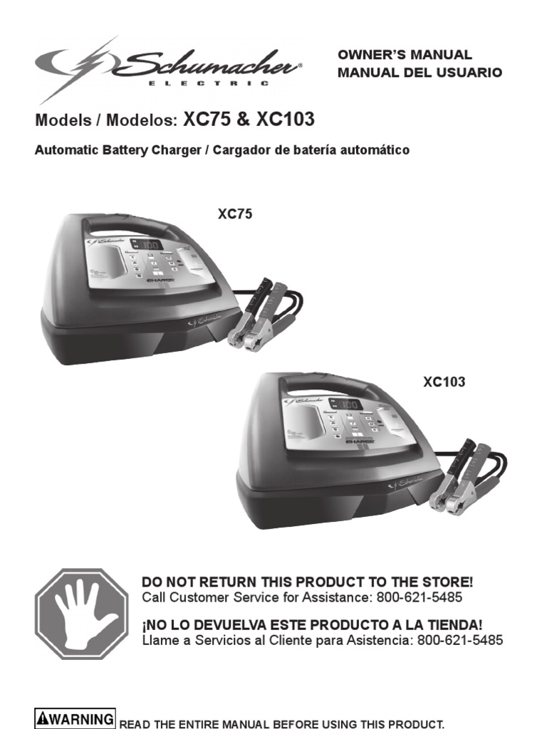 Schumacher Xc103 Charger | Battery Charger | Battery (Electricity)