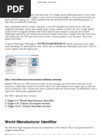 Download VW VIN Codes by Wan Abi SN151850603 doc pdf