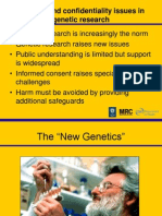 Genetics Research and Pharmacogenetics