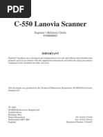 C-550 Lanovia Scanner Engineer's Reference Guide