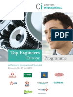 Top Engineers Europe 2013 - Programme