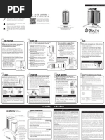 BioLite CampStove Instruction Manual