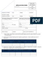1031 - Application Form