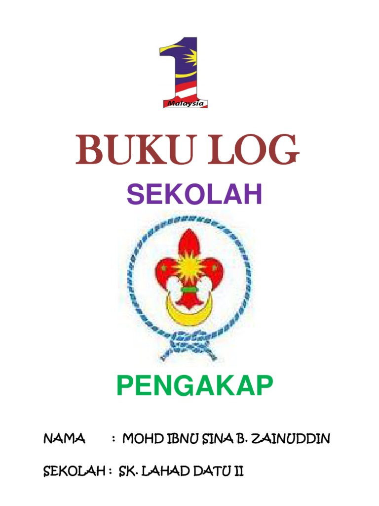 Cover Buku Log Pengakap  PDF