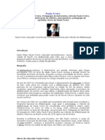 Biografias de Paulo Freire e Antônio Cândido