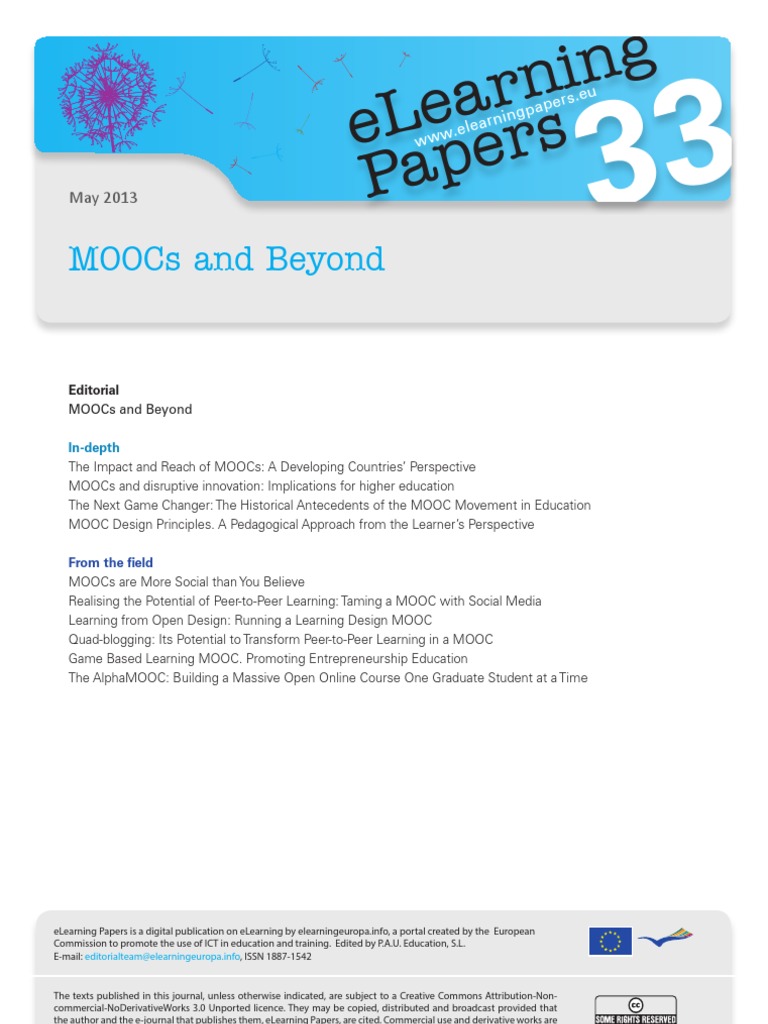 MOOCs: Impact on Global Education | PDF | Massive Open Online Course ...