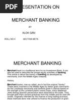 PRESENTATION On Merchant Banking