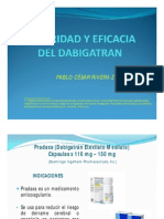 Pacerizu Exposiciones-Seguridad y Eficacia Del Dabigatran